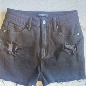American Rag Black Distressed Denim Women’s Shorts
